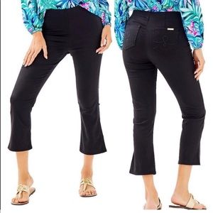 Lilly Pulitzer Ocean Cay High Rise Crop Pants - size 2